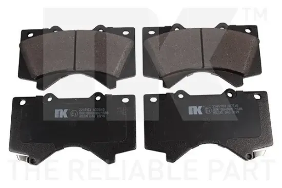 Bremsbelagsatz, Scheibenbremse NK 2245103 Bild Bremsbelagsatz, Scheibenbremse NK 2245103