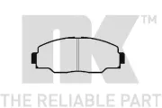 Bremsbelagsatz, Scheibenbremse Vorderachse NK 224810