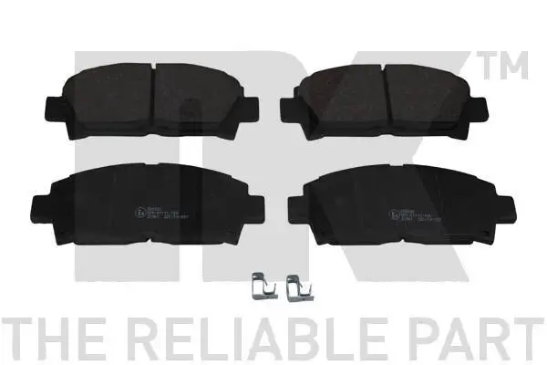 Bremsbelagsatz, Scheibenbremse Vorderachse NK 224530