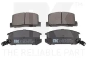 Bremsbelagsatz, Scheibenbremse Hinterachse NK 224531