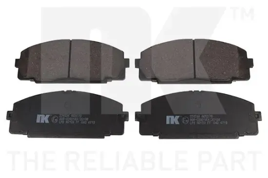 Bremsbelagsatz, Scheibenbremse NK 224534 Bild Bremsbelagsatz, Scheibenbremse NK 224534