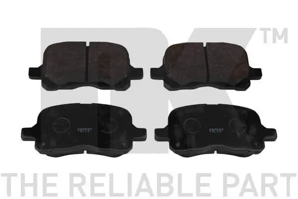 Bremsbelagsatz, Scheibenbremse Vorderachse NK 224542