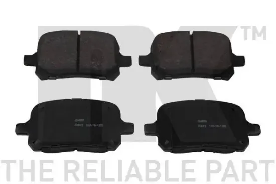 Bremsbelagsatz, Scheibenbremse Vorderachse NK 224550 Bild Bremsbelagsatz, Scheibenbremse Vorderachse NK 224550