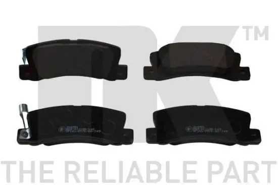 Bremsbelagsatz, Scheibenbremse Hinterachse NK 224551 Bild Bremsbelagsatz, Scheibenbremse Hinterachse NK 224551