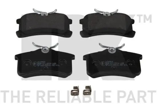 Bremsbelagsatz, Scheibenbremse Hinterachse NK 224564 Bild Bremsbelagsatz, Scheibenbremse Hinterachse NK 224564