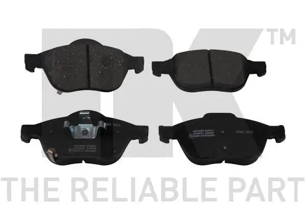 Bremsbelagsatz, Scheibenbremse Vorderachse NK 224566