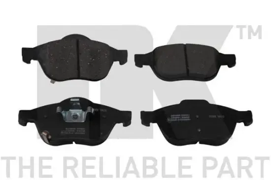 Bremsbelagsatz, Scheibenbremse Vorderachse NK 224566 Bild Bremsbelagsatz, Scheibenbremse Vorderachse NK 224566