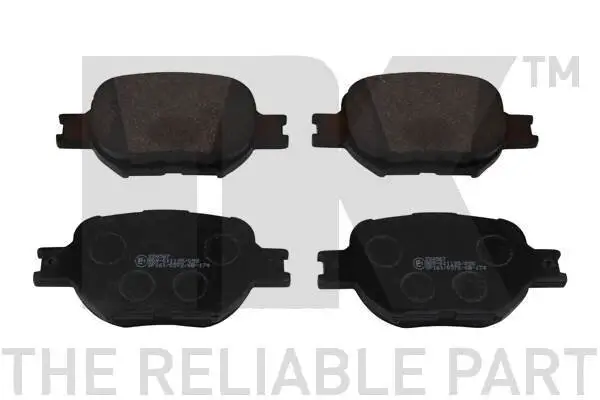 Bremsbelagsatz, Scheibenbremse NK 224567