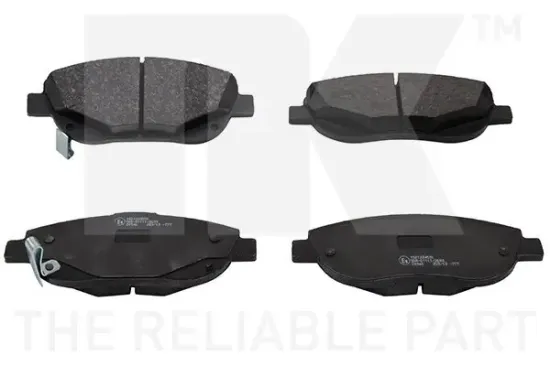 Bremsbelagsatz, Scheibenbremse Vorderachse NK 224591 Bild Bremsbelagsatz, Scheibenbremse Vorderachse NK 224591