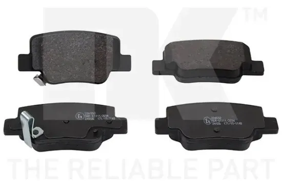 Bremsbelagsatz, Scheibenbremse Hinterachse NK 224592 Bild Bremsbelagsatz, Scheibenbremse Hinterachse NK 224592