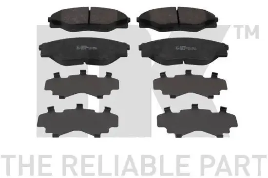 Bremsbelagsatz, Scheibenbremse Vorderachse NK 225225 Bild Bremsbelagsatz, Scheibenbremse Vorderachse NK 225225