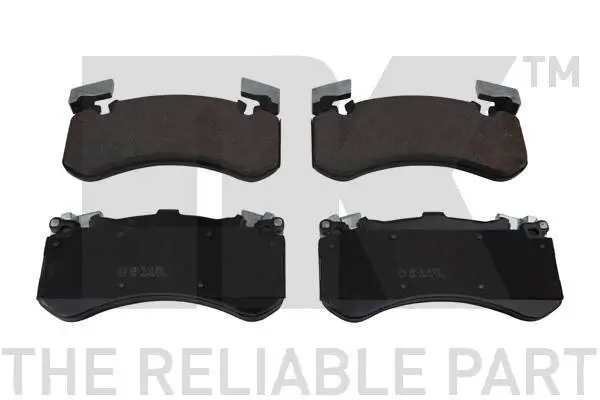 Bremsbelagsatz, Scheibenbremse Vorderachse NK 2247108