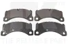 Bremsbelagsatz, Scheibenbremse Vorderachse NK 2247142