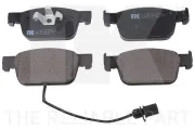 Bremsbelagsatz, Scheibenbremse Vorderachse NK 2247147