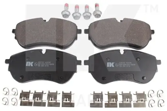 Bremsbelagsatz, Scheibenbremse Vorderachse NK 2247152 Bild Bremsbelagsatz, Scheibenbremse Vorderachse NK 2247152