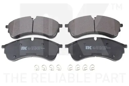 Bremsbelagsatz, Scheibenbremse Vorderachse NK 2247155 Bild Bremsbelagsatz, Scheibenbremse Vorderachse NK 2247155