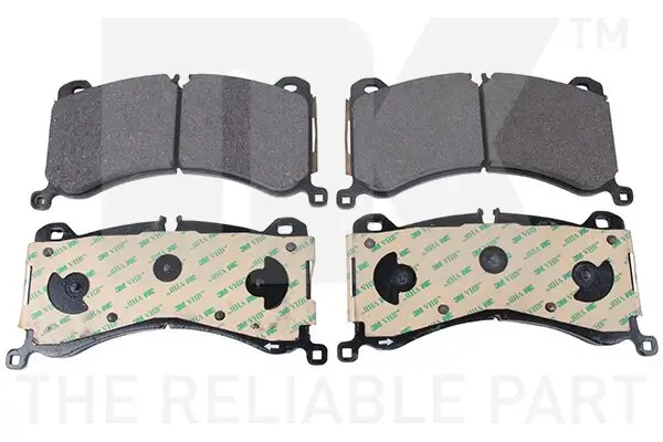 Bremsbelagsatz, Scheibenbremse Vorderachse NK 2247157