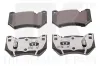 Bremsbelagsatz, Scheibenbremse Vorderachse NK 2247162