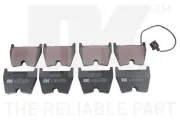 Bremsbelagsatz, Scheibenbremse Vorderachse NK 2247163