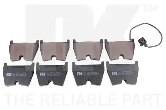 Bremsbelagsatz, Scheibenbremse Vorderachse NK 2247163 Bild Bremsbelagsatz, Scheibenbremse Vorderachse NK 2247163