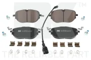 Bremsbelagsatz, Scheibenbremse Vorderachse NK 2247167