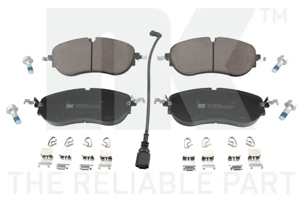 Bremsbelagsatz, Scheibenbremse Vorderachse NK 2247168