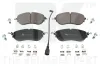 Bremsbelagsatz, Scheibenbremse Vorderachse NK 2247168