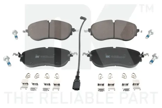 Bremsbelagsatz, Scheibenbremse Vorderachse NK 2247168 Bild Bremsbelagsatz, Scheibenbremse Vorderachse NK 2247168