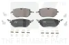 Bremsbelagsatz, Scheibenbremse Vorderachse NK 2247170