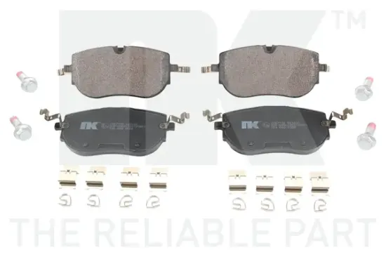 Bremsbelagsatz, Scheibenbremse Vorderachse NK 2247170 Bild Bremsbelagsatz, Scheibenbremse Vorderachse NK 2247170