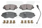Bremsbelagsatz, Scheibenbremse Vorderachse NK 2247171
