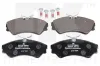 Bremsbelagsatz, Scheibenbremse Vorderachse NK 224728
