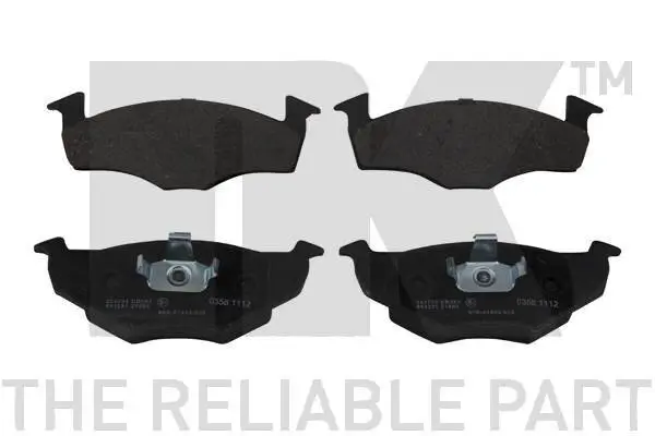 Bremsbelagsatz, Scheibenbremse Vorderachse NK 224733