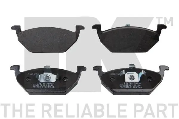 Bremsbelagsatz, Scheibenbremse NK 224740