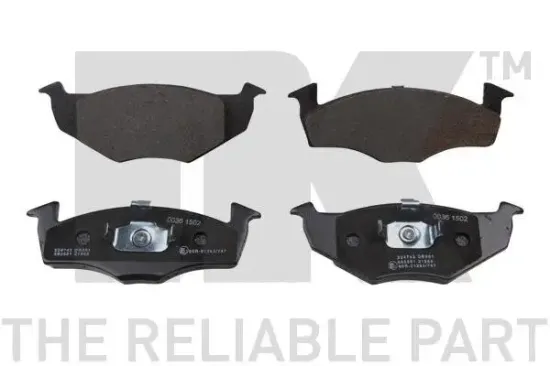 Bremsbelagsatz, Scheibenbremse Vorderachse NK 224743 Bild Bremsbelagsatz, Scheibenbremse Vorderachse NK 224743