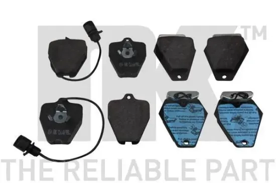 Bremsbelagsatz, Scheibenbremse Vorderachse NK 224744 Bild Bremsbelagsatz, Scheibenbremse Vorderachse NK 224744