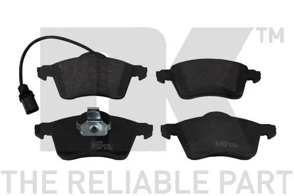 Bremsbelagsatz, Scheibenbremse Hinterachse NK 2299105