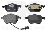 Bremsbelagsatz, Scheibenbremse Vorderachse NK 224757
