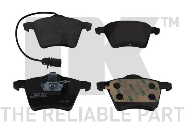 Bremsbelagsatz, Scheibenbremse NK 224769