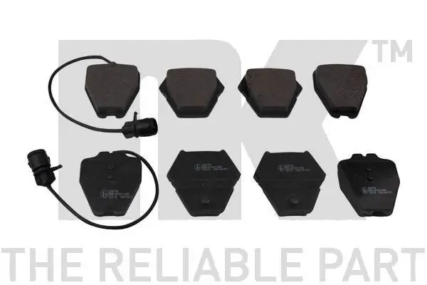 Bremsbelagsatz, Scheibenbremse Vorderachse NK 224776