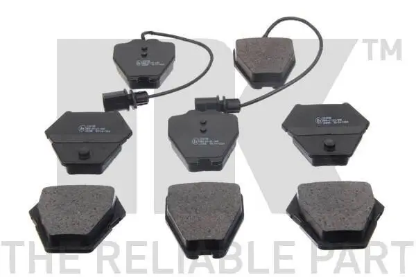 Bremsbelagsatz, Scheibenbremse Vorderachse NK 224780