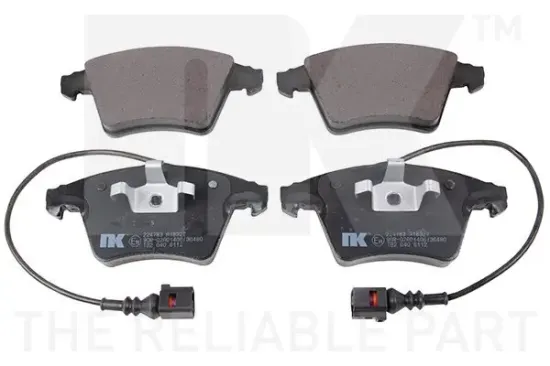 Bremsbelagsatz, Scheibenbremse Vorderachse NK 224783 Bild Bremsbelagsatz, Scheibenbremse Vorderachse NK 224783