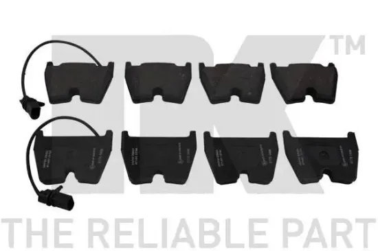 Bremsbelagsatz, Scheibenbremse Vorderachse NK 224785 Bild Bremsbelagsatz, Scheibenbremse Vorderachse NK 224785