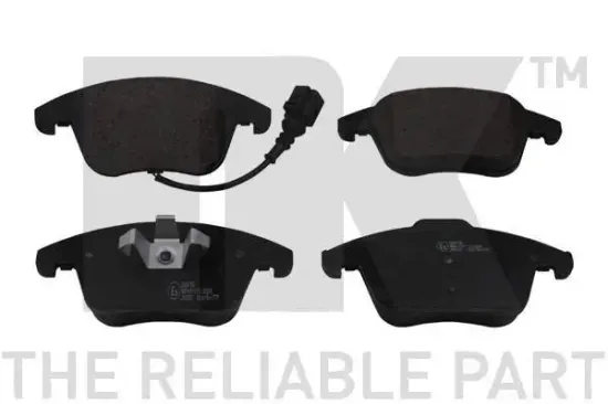 Bremsbelagsatz, Scheibenbremse Vorderachse NK 224795 Bild Bremsbelagsatz, Scheibenbremse Vorderachse NK 224795