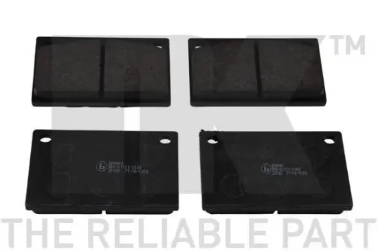 Bremsbelagsatz, Scheibenbremse Vorderachse NK 224802 Bild Bremsbelagsatz, Scheibenbremse Vorderachse NK 224802