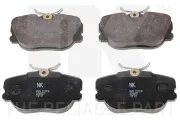Bremsbelagsatz, Scheibenbremse Vorderachse NK 224807