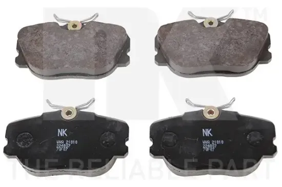 Bremsbelagsatz, Scheibenbremse Vorderachse NK 224807 Bild Bremsbelagsatz, Scheibenbremse Vorderachse NK 224807