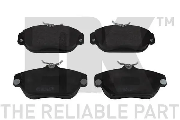 Bremsbelagsatz, Scheibenbremse Vorderachse NK 224818