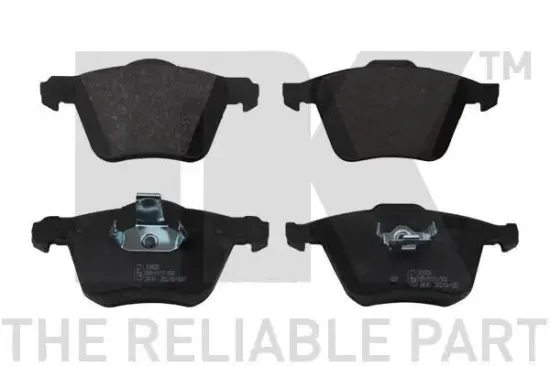 Bremsbelagsatz, Scheibenbremse Vorderachse NK 224826 Bild Bremsbelagsatz, Scheibenbremse Vorderachse NK 224826