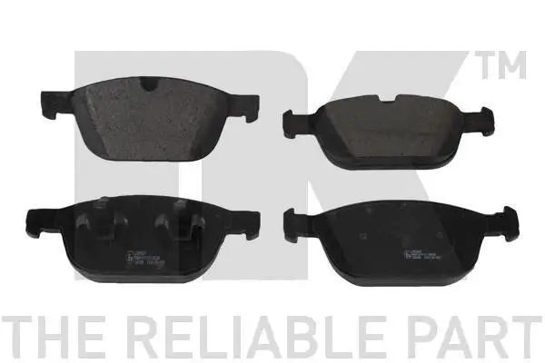 Bremsbelagsatz, Scheibenbremse Vorderachse NK 224827